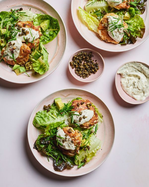 Crab Cake Salad | Food Photography  | Prop Styling Los Angeles