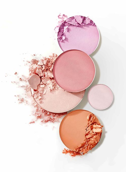 Warm Tone Makeup Composition | Product Photography | Cosmetic Styling Los Angeles