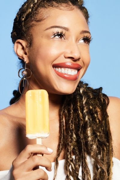 Girl with Popsicle | Food and Product Photo | |Table and Still Life Photography |Prop Stylist Amy Paliwoda 