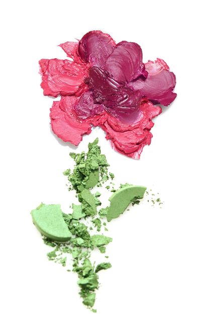 Makeup Flower | Swatches | Product Photography | Cosmetic Styling Los Angeles