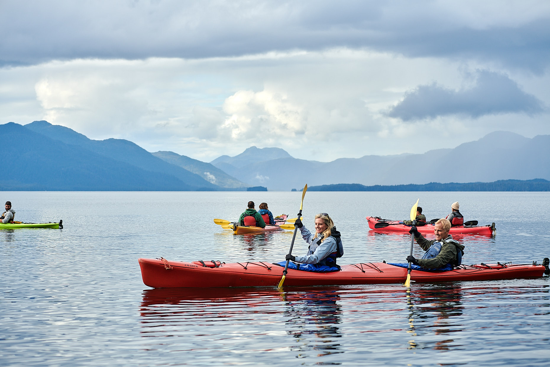 Kayaking in Alaska 