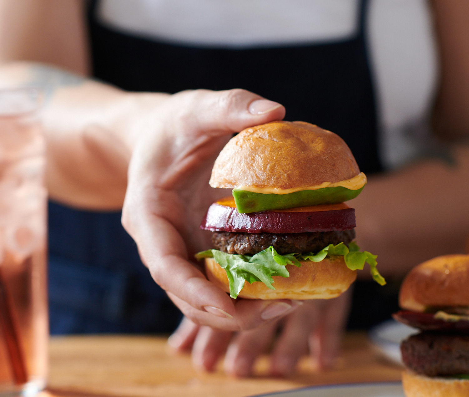 Sweet Potato Slider Vegetarian