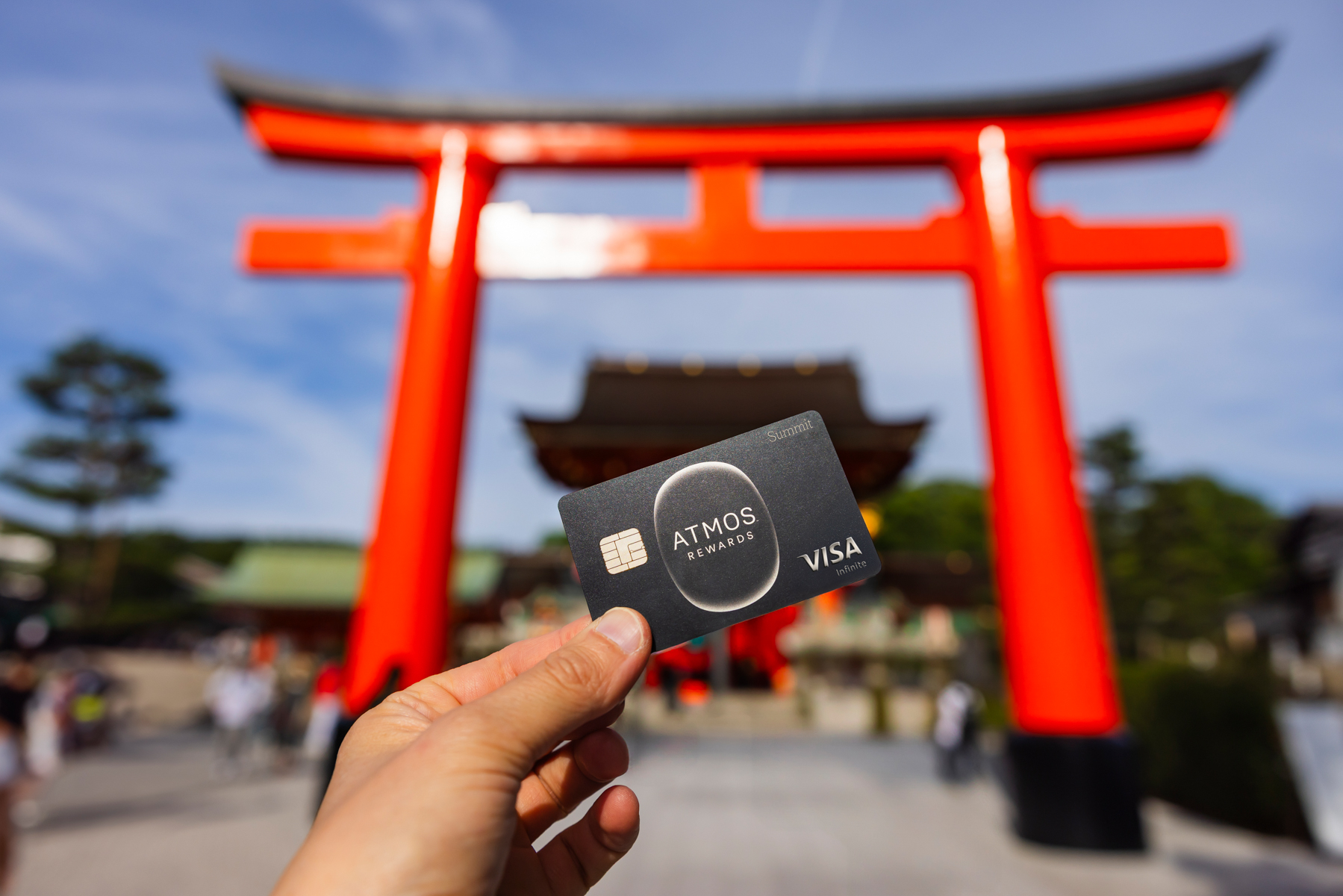 atmos rewards visa product photography 