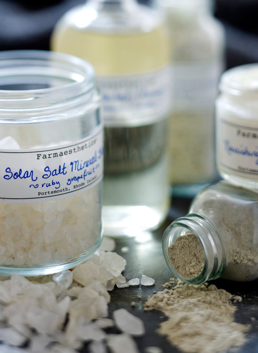 Farmaesthetics beauty products shoot 