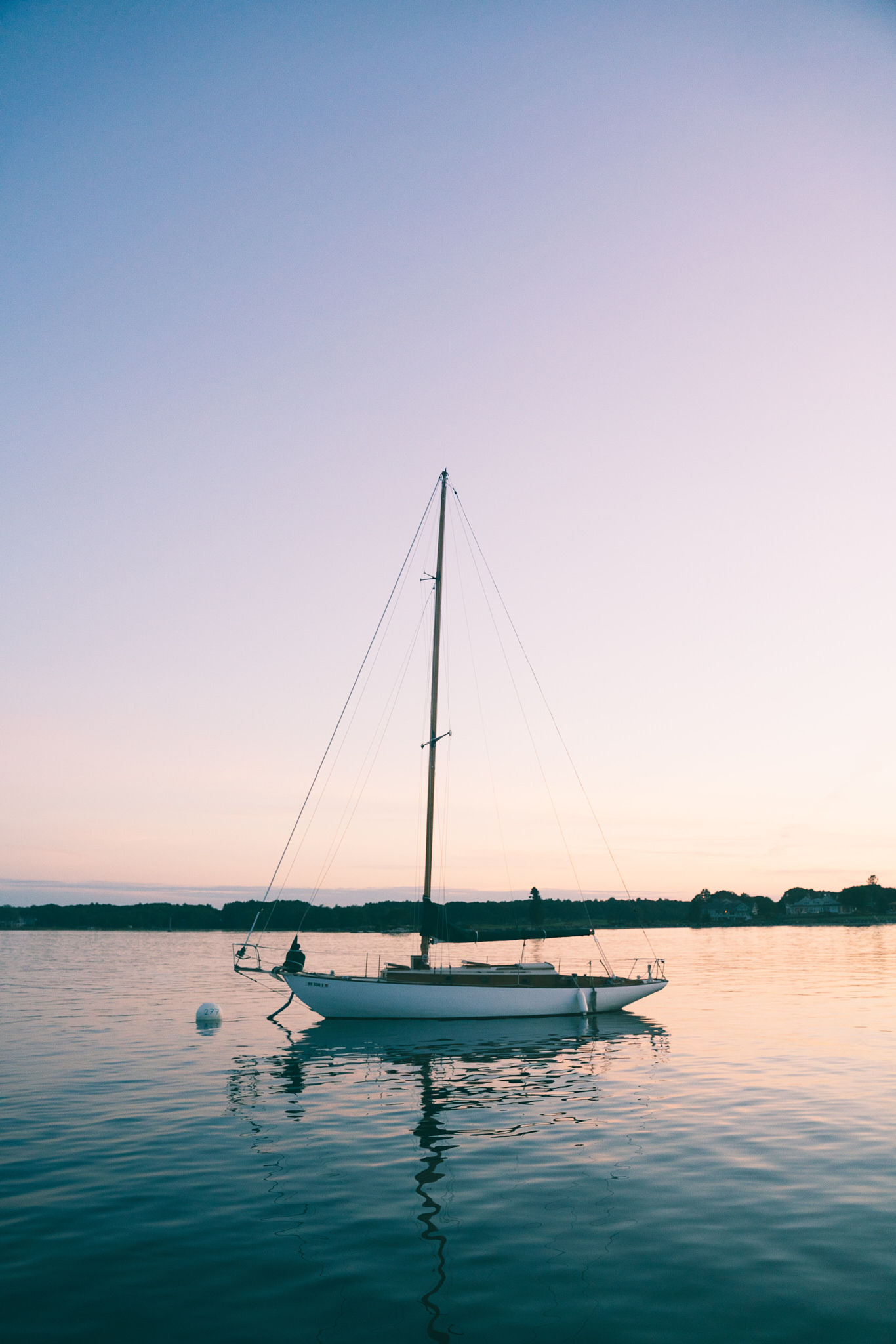 sunset on the water 