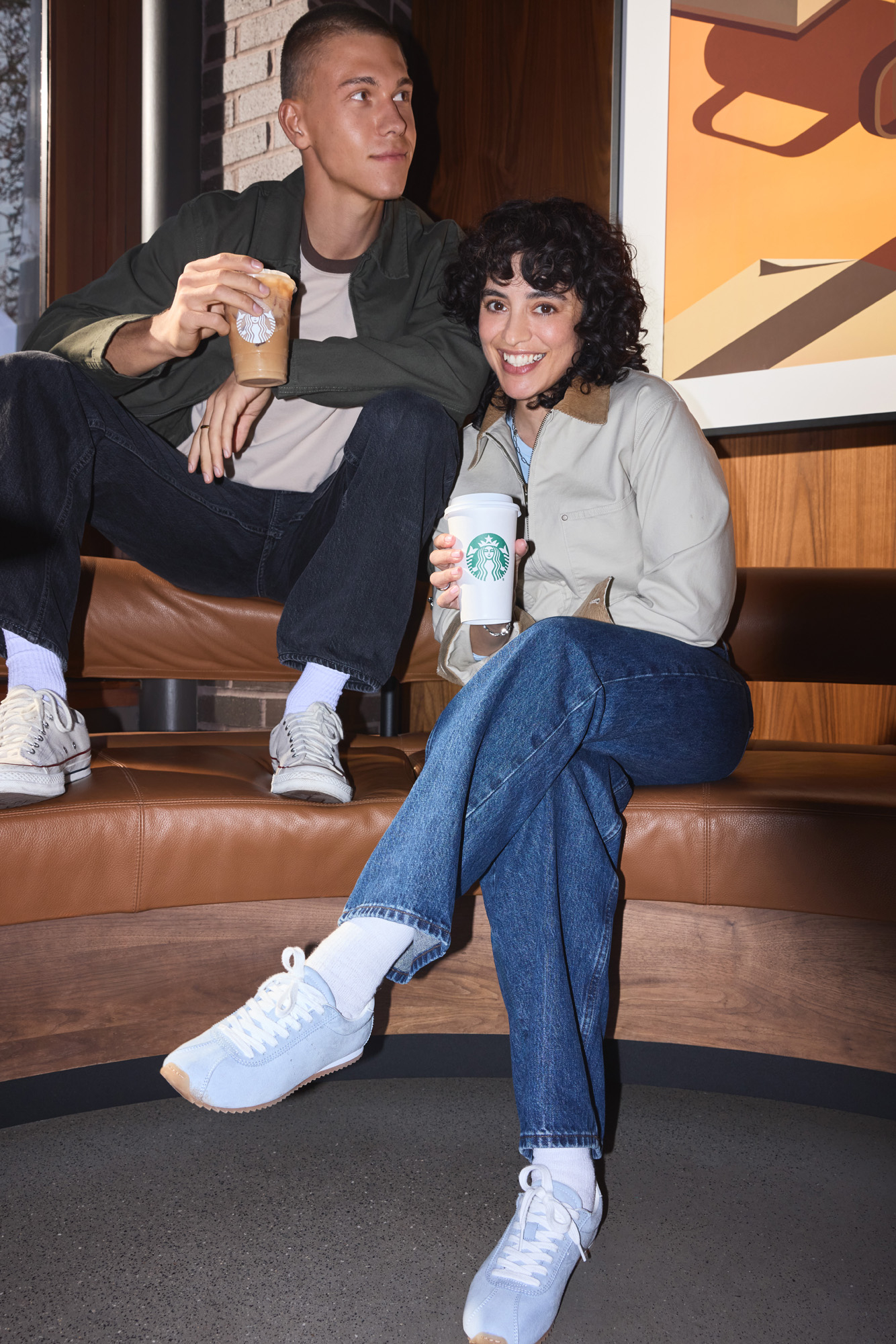 lifestyle starbucks cafe campaign photography 