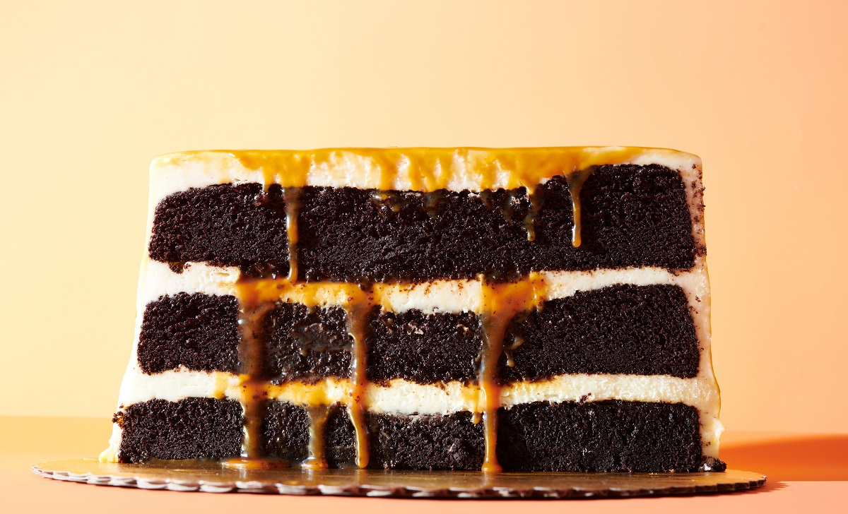 Delicious luscious cake 