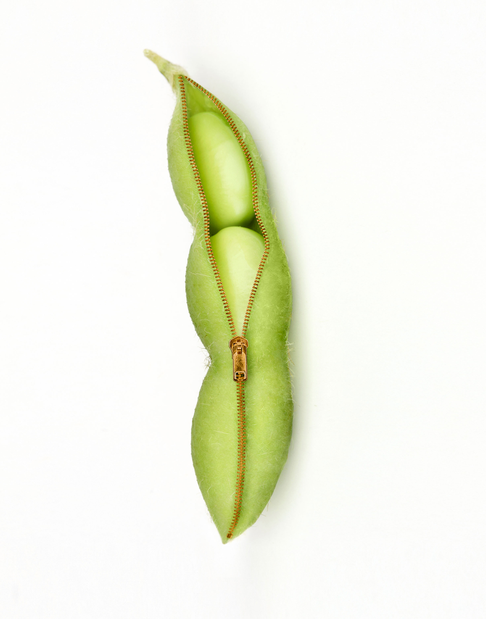 Creative vegetable advertising with human qualities. Heavy Composite Retouching