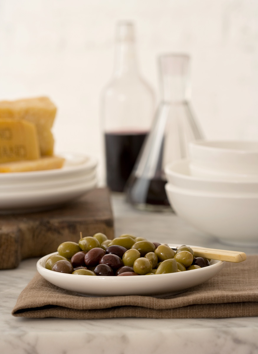 European table before dinner treats 