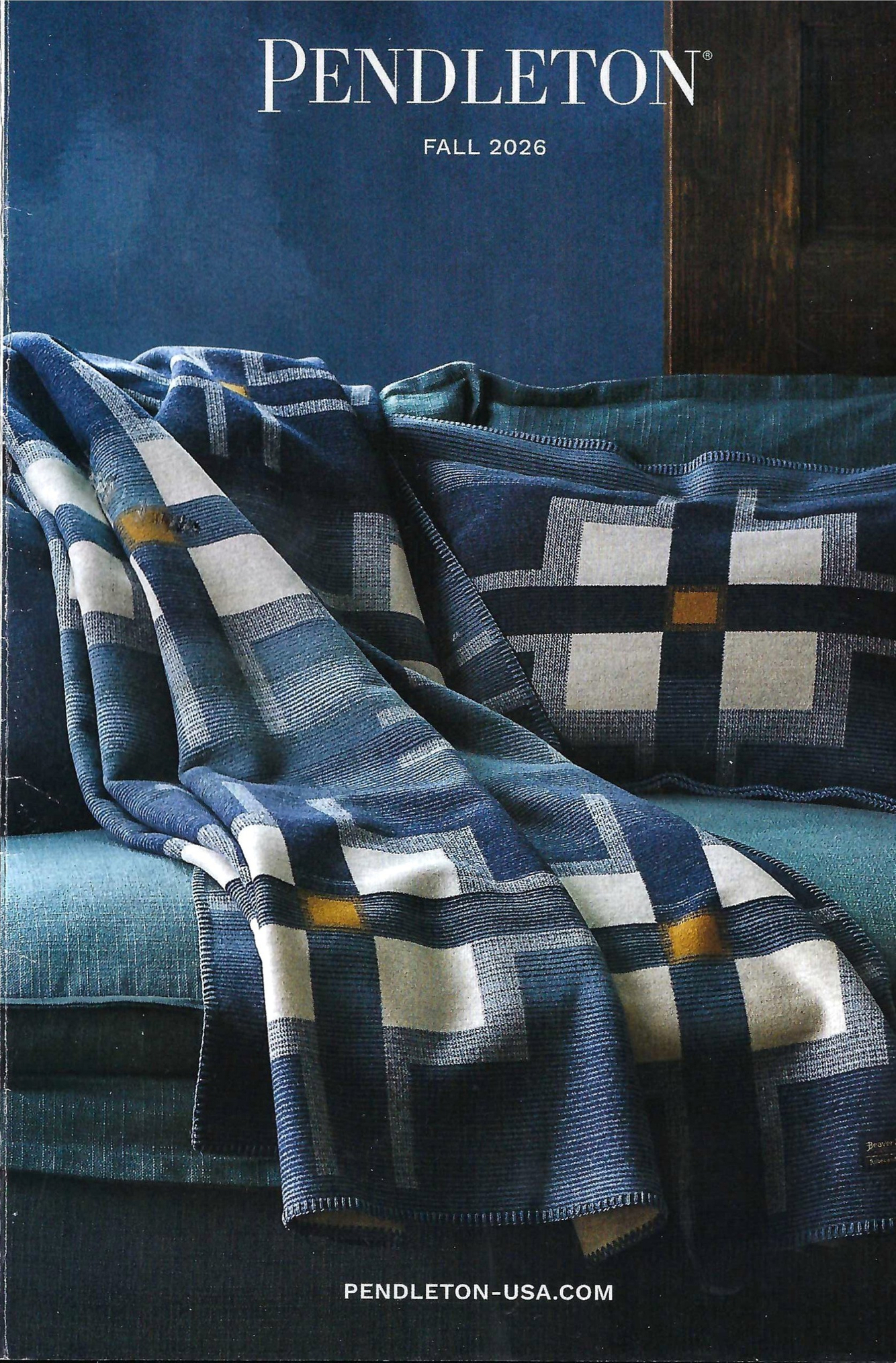 pendleton woolen mill navy blanket cozy blue wool blanket