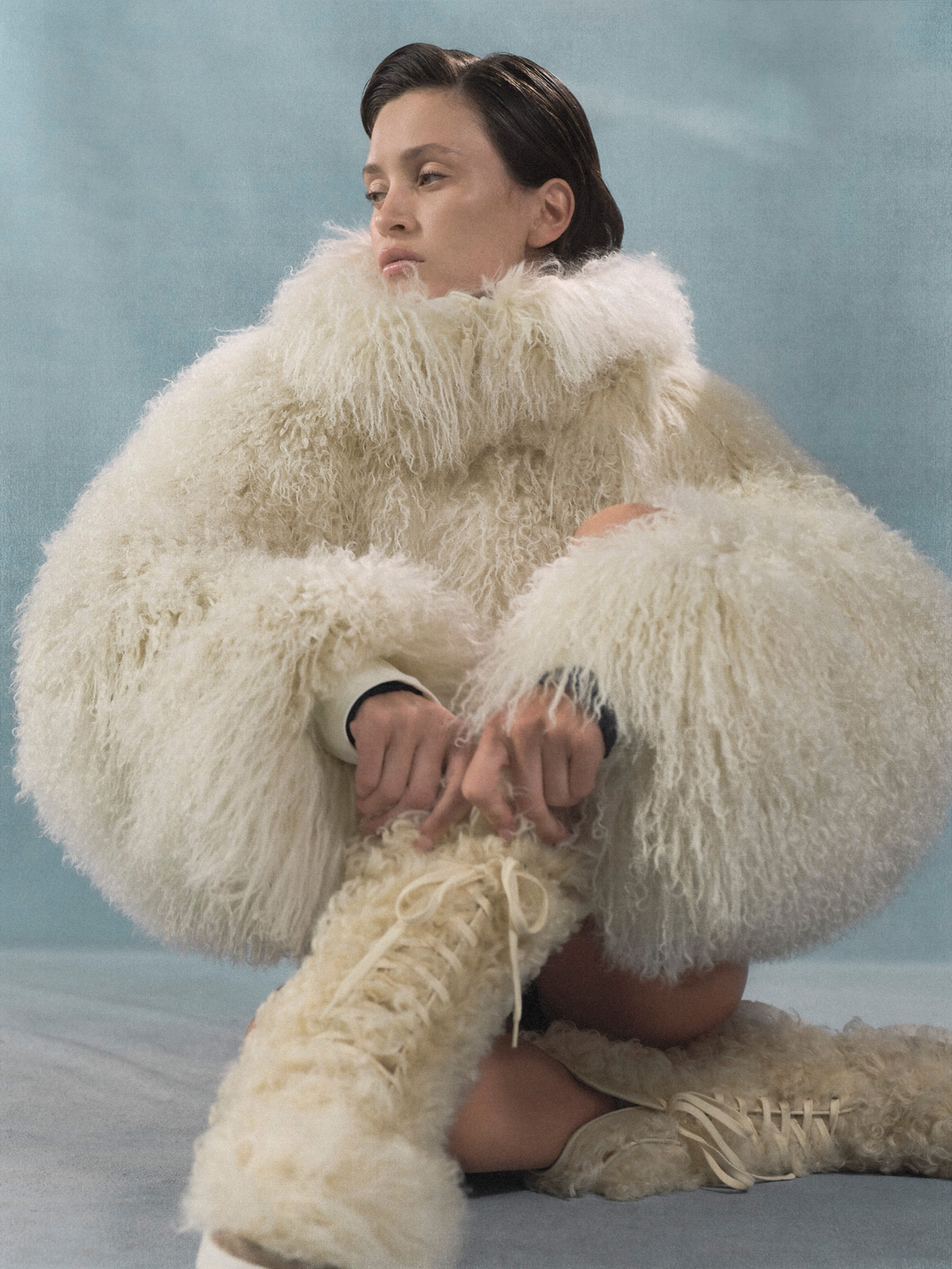 womens winter fashion retouched by Jon Birdseye