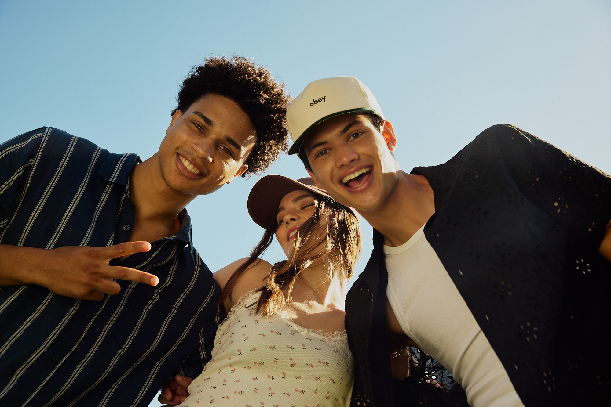 youthful, playful, outdoor lifestyle fashion campaign 