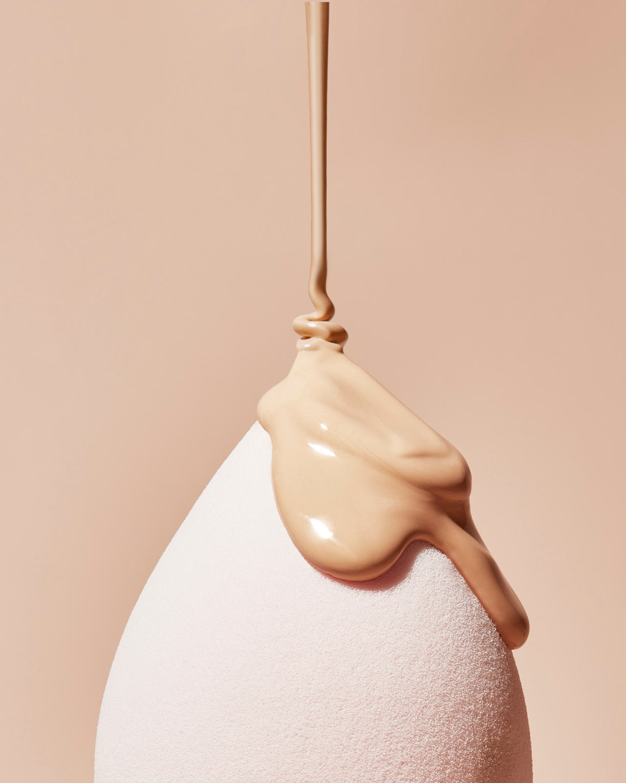 foundation on beauty blender 