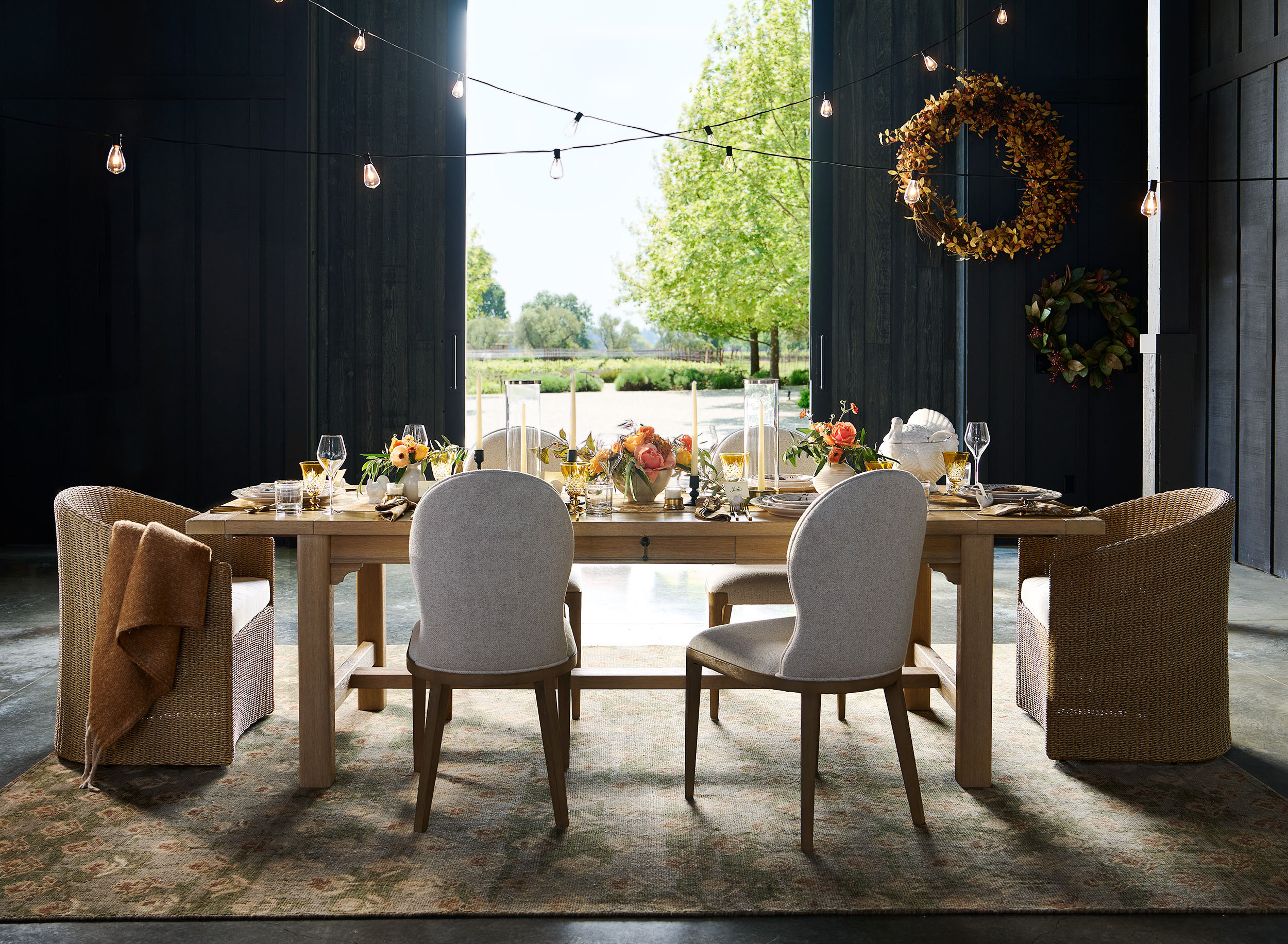 commercial styling by Molly Hurd - Seattle Based Interior, Tabletop, and Soft Goods Stylist summerville dining room table styled by Molly Hurd - Seattle Based Interior, Tabletop, and Soft Goods Stylist