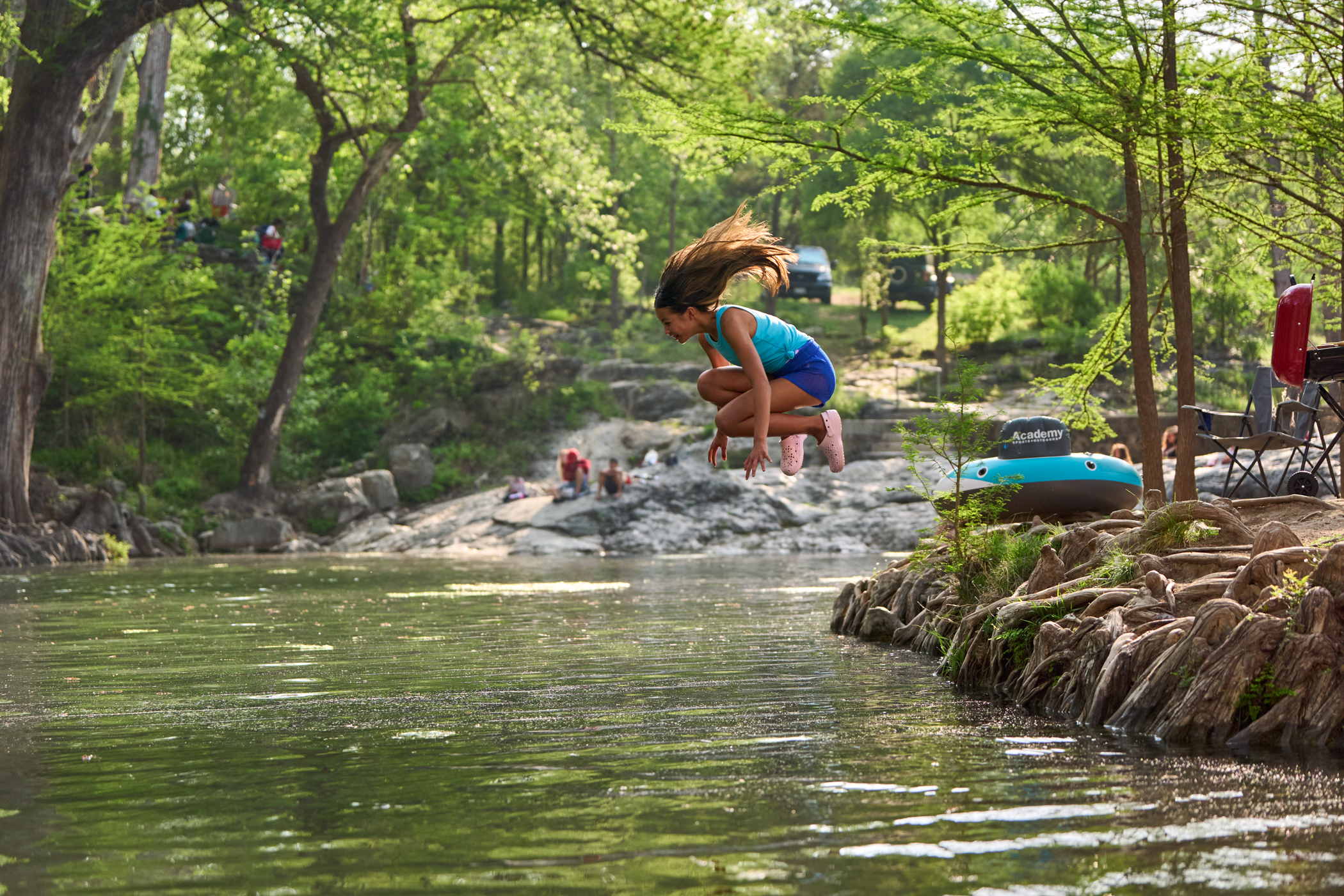 Go jump in the river