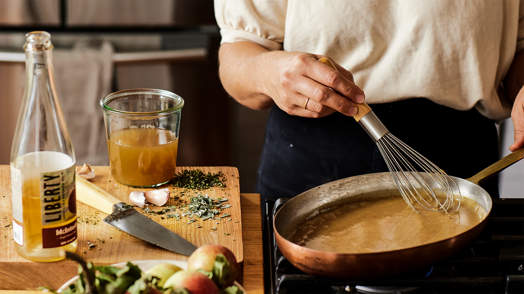 Turkey Gravy Preparation