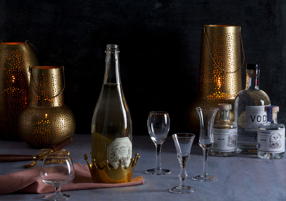 wine and beverage styling