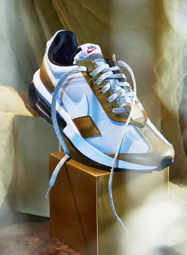 White and bronze - Commercial photographer, George Barberis, for client, Nike.