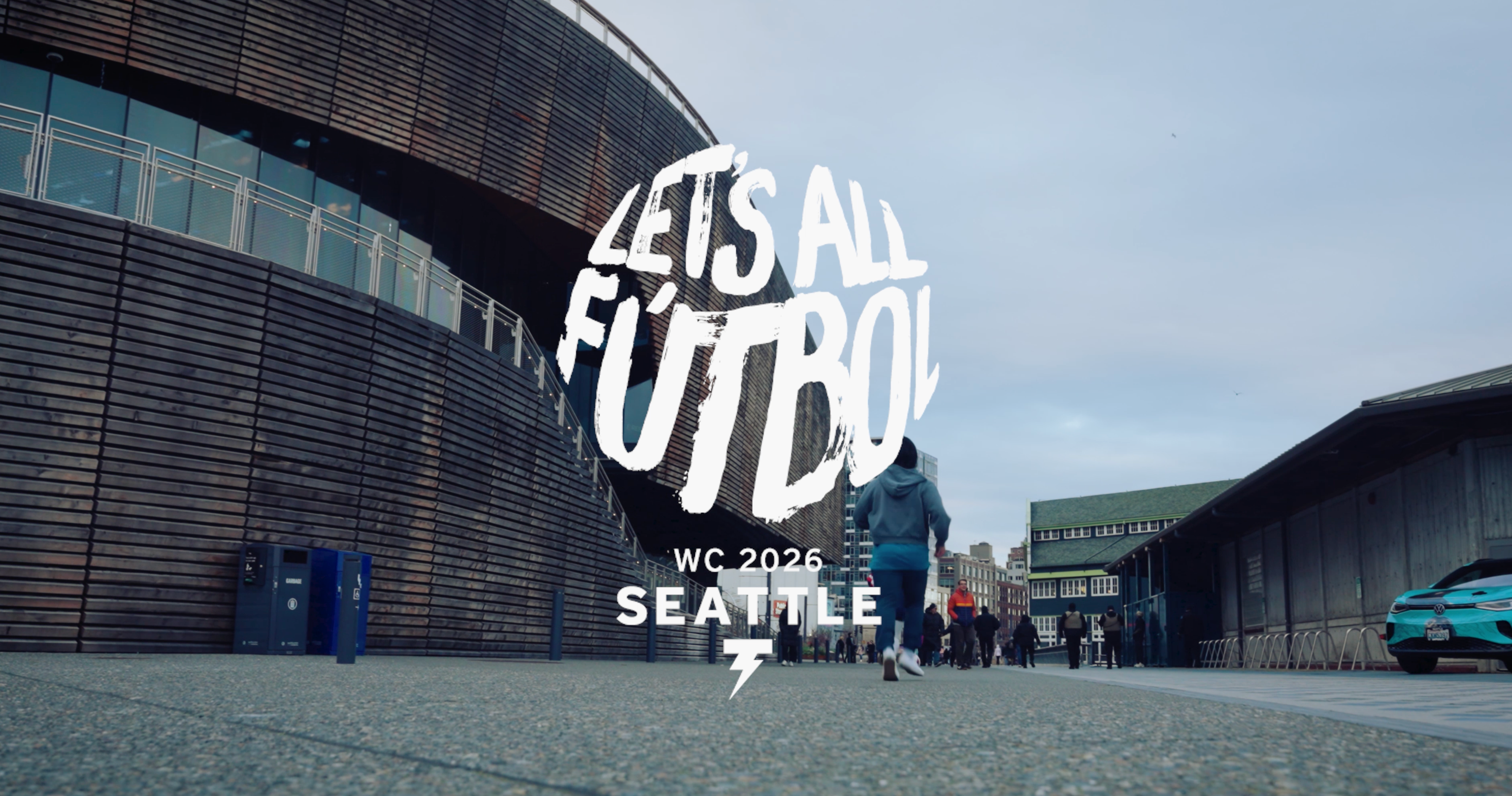 FIFA world cup hype video ad campaign let's all futbol - world cup comes to seattle