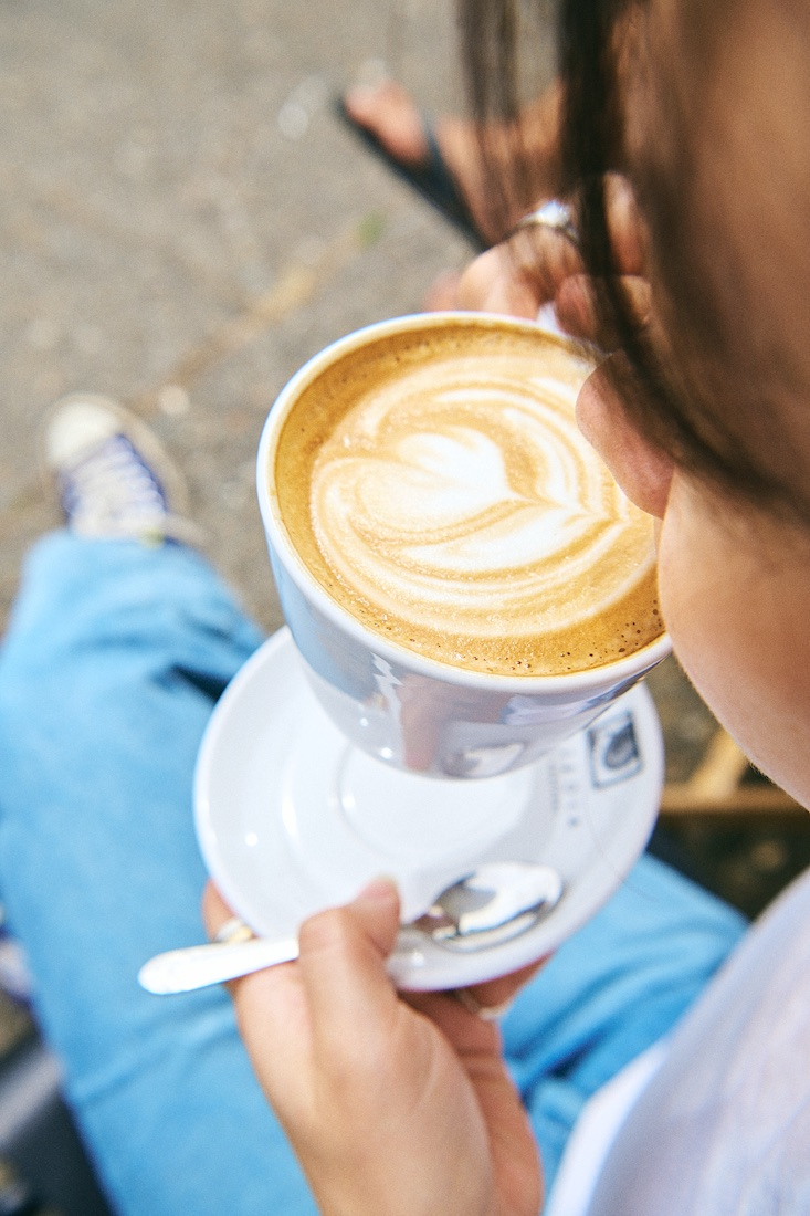 Best Food Photographer in the Country, cheesy bagel latte sips