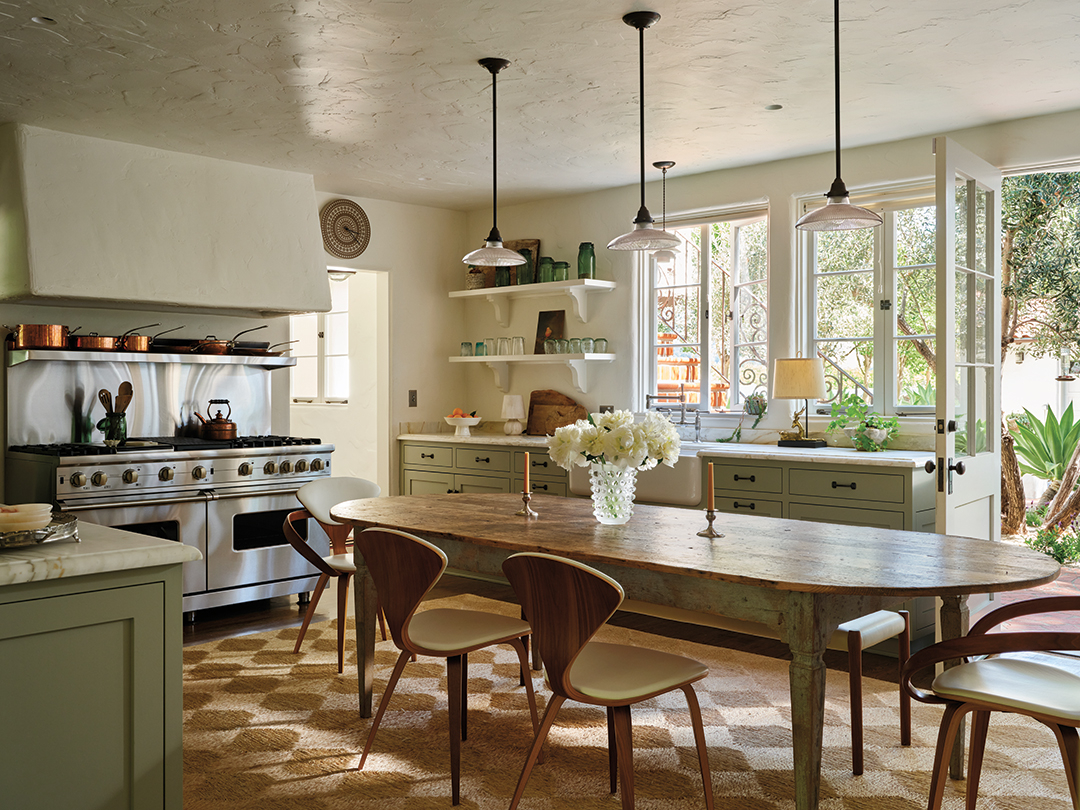 mid century modern kitchens 