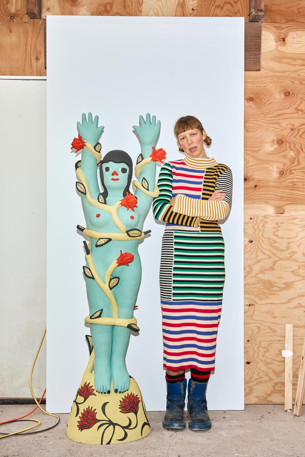 ariana heinzman studio artist portrait 