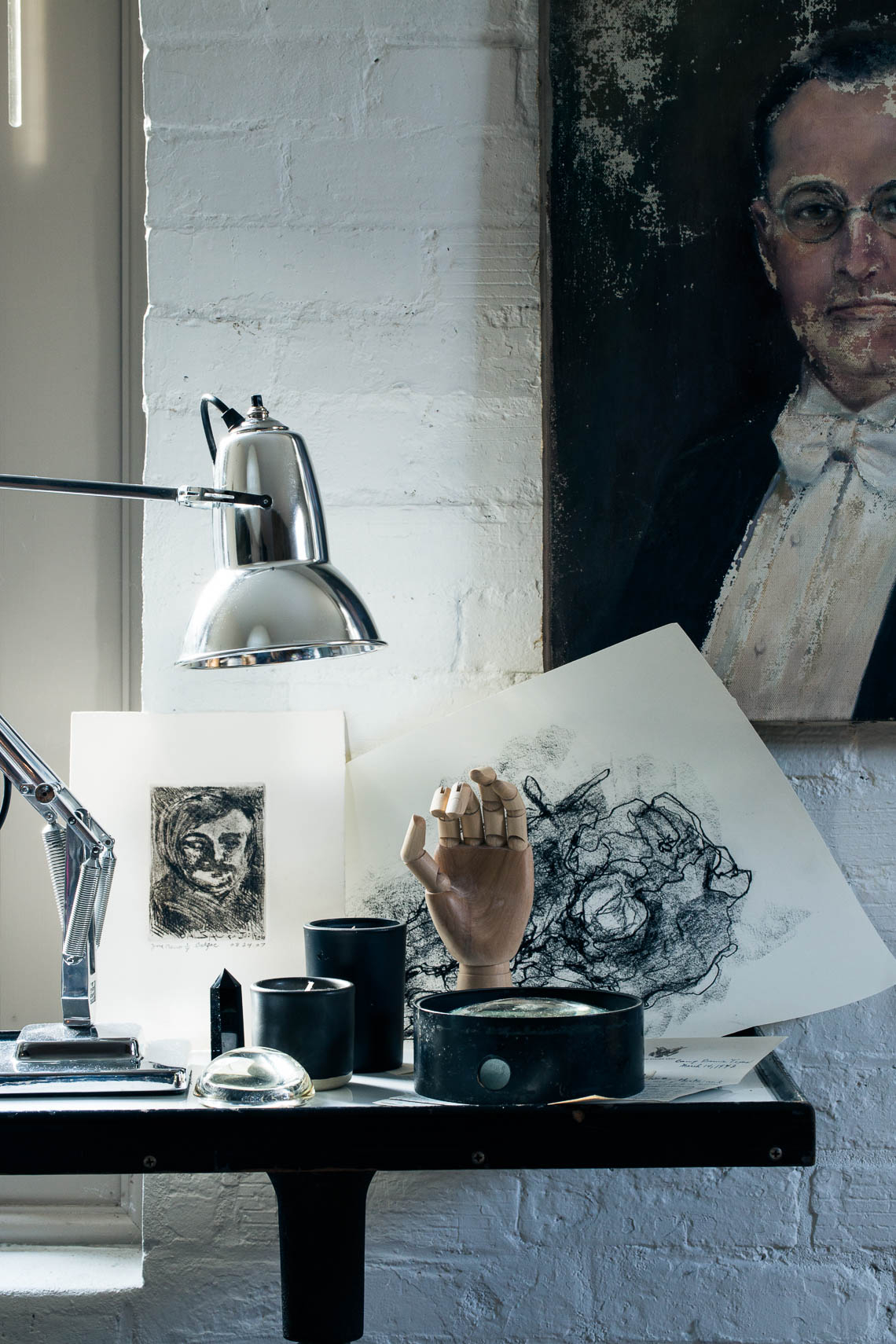 Art wood mannequin hand model 