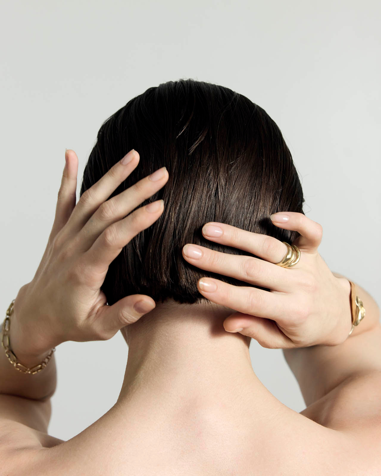 jewelry adorned hands 