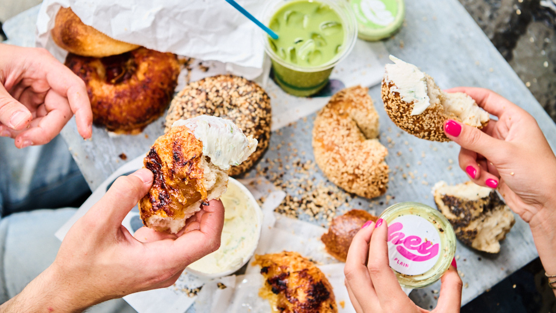 MESSY BAGELS