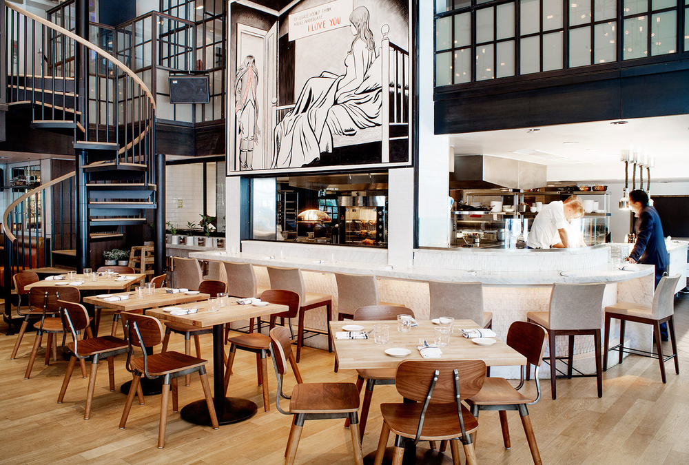 George Barberis photographs a beautiful open restuarant Irvington By George Barberis