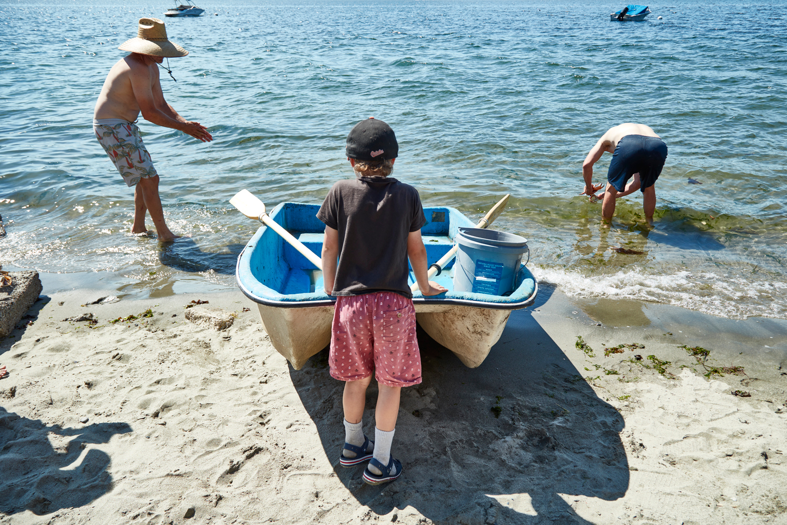 Weekend fun at the beach 