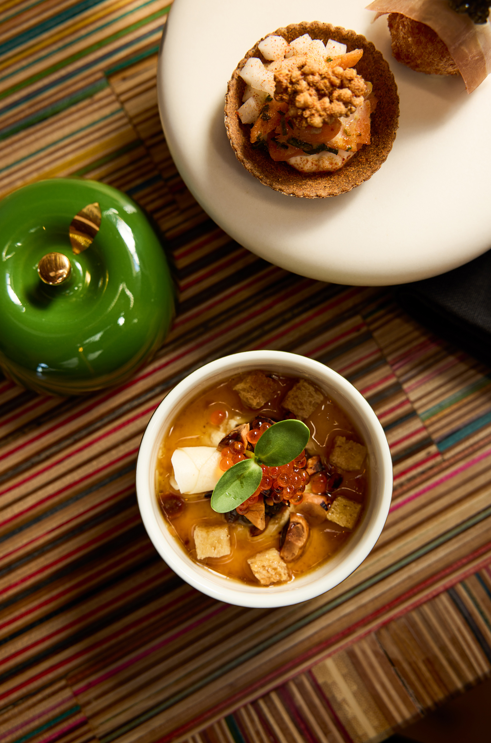 tabletop top down food photography by george barberis 