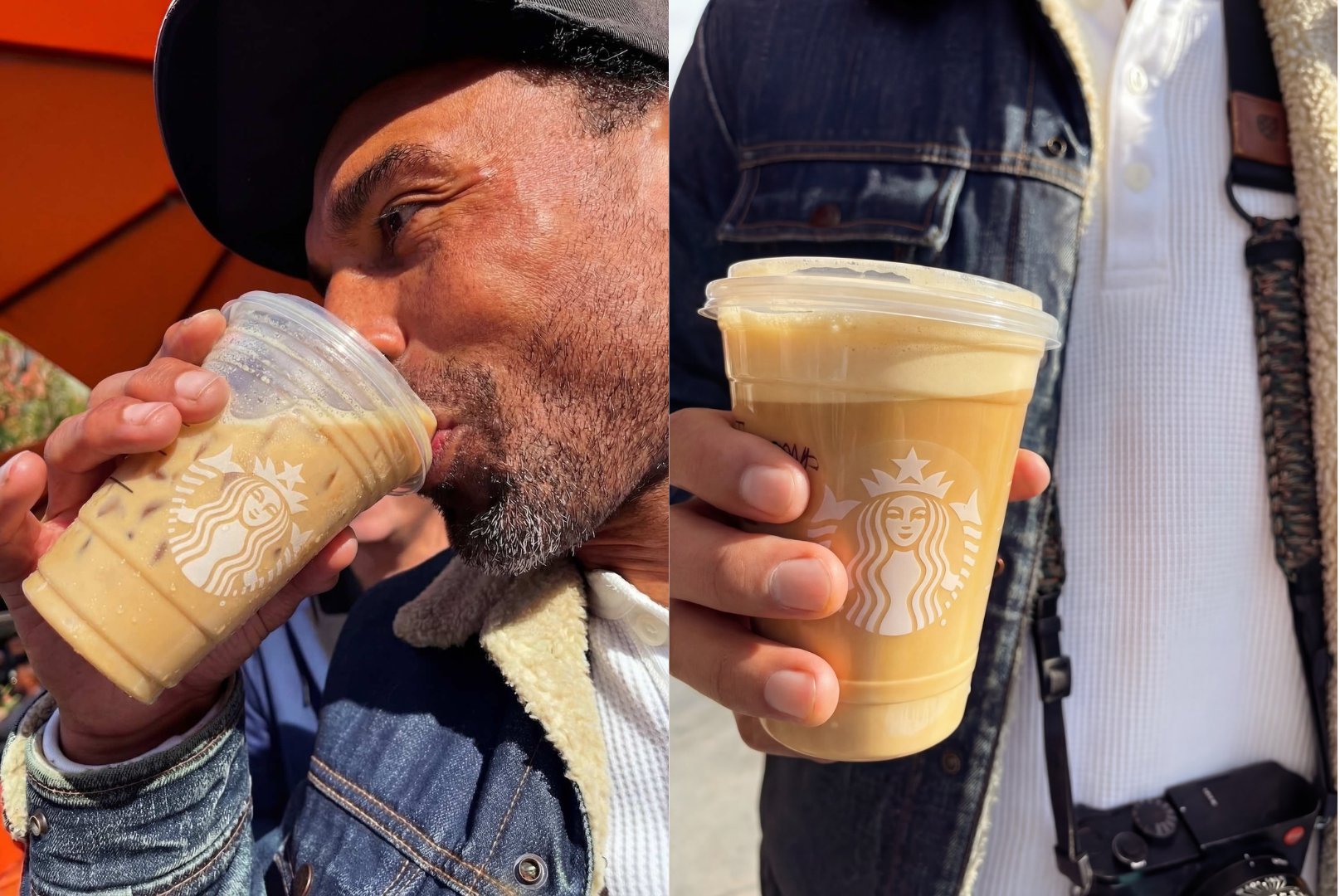 Starbucks iced latte