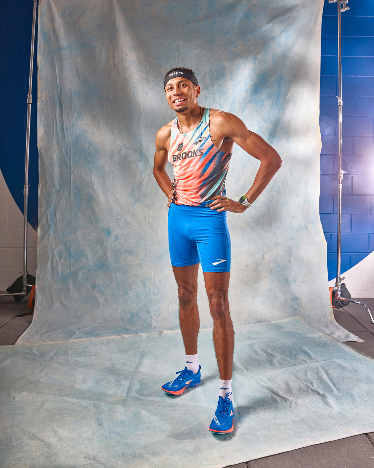 Stanton Stephens for Brooks Running Beasts track club campaign 