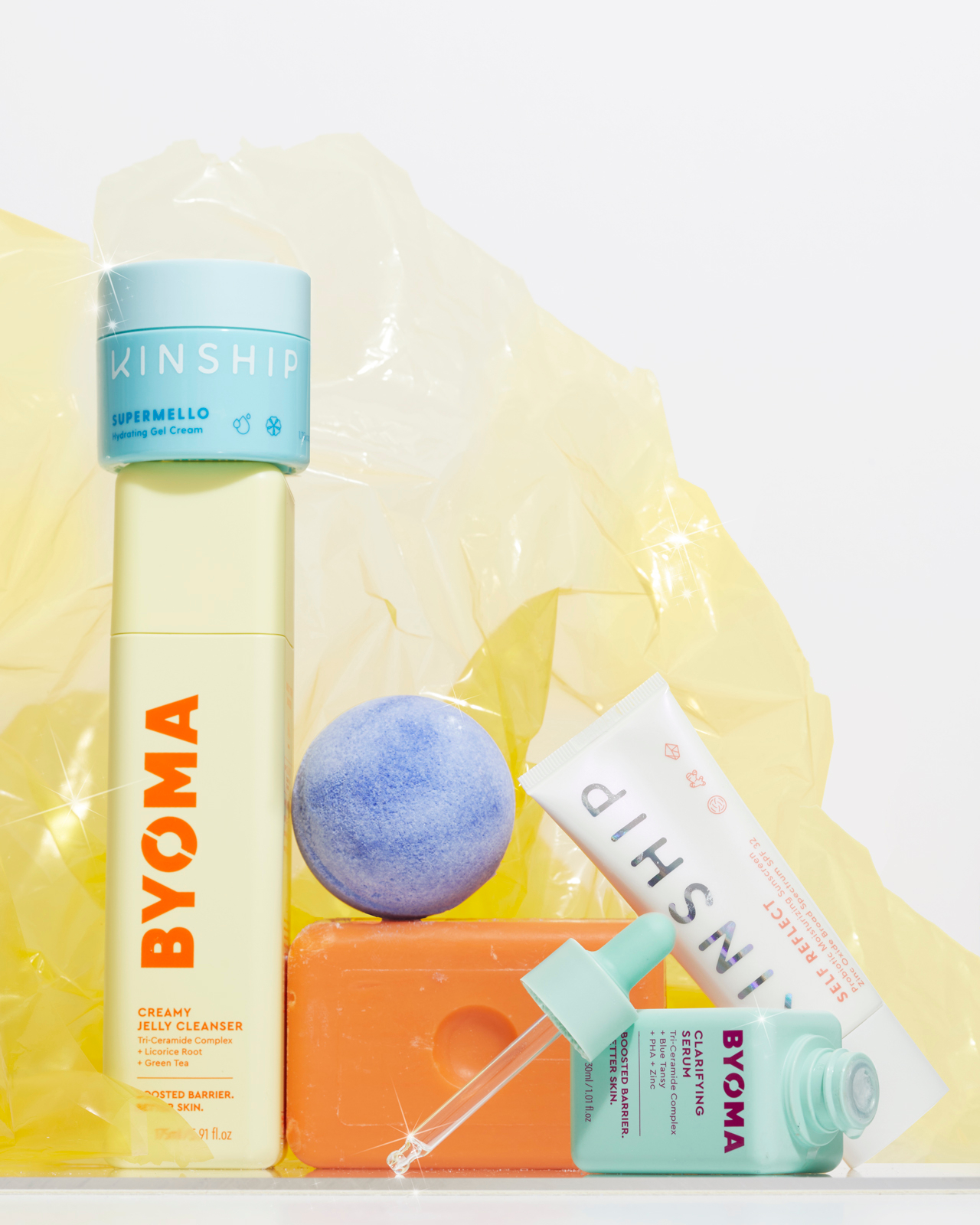 Bright and pastels palette 