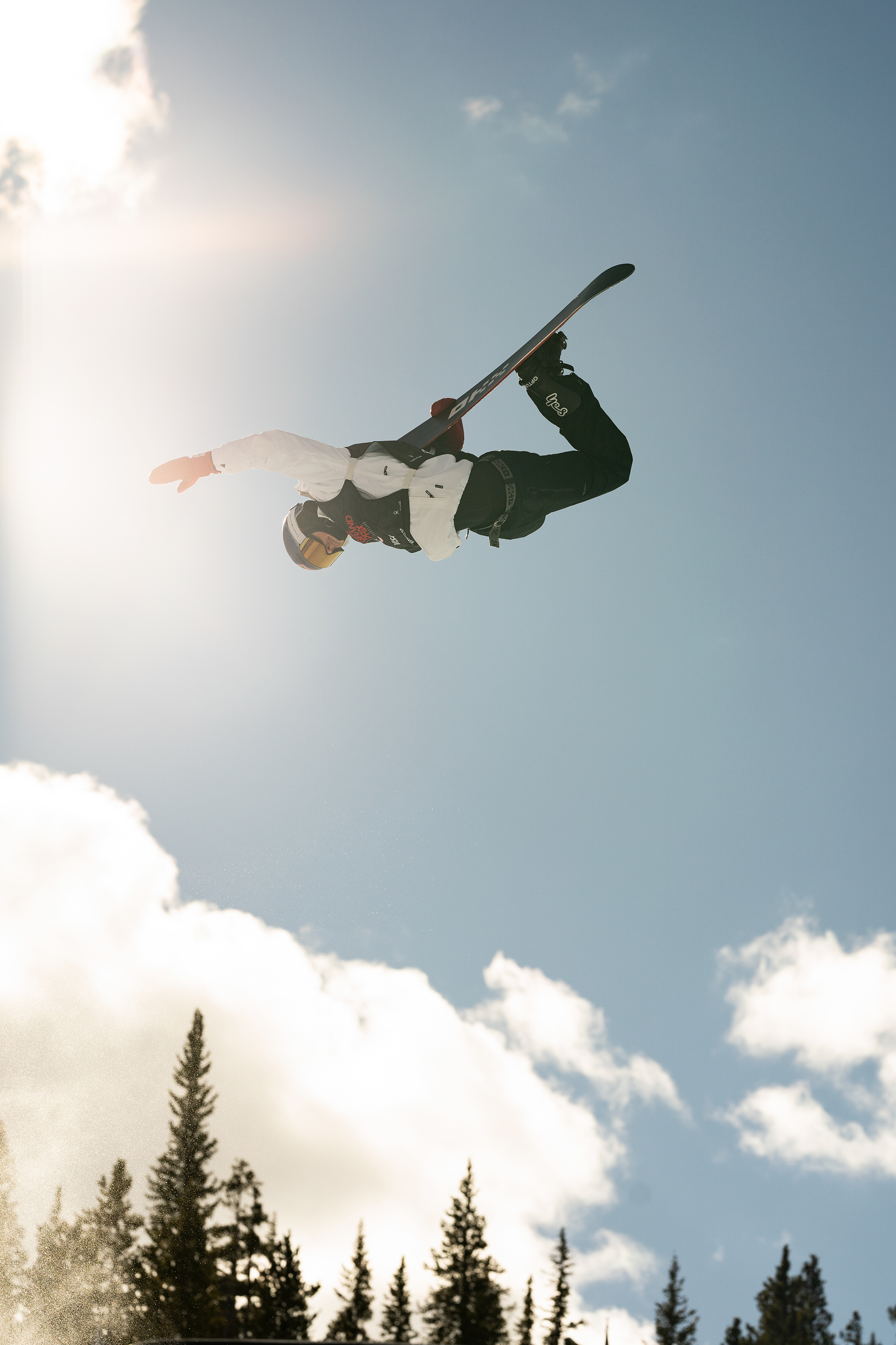 snowboarder flip