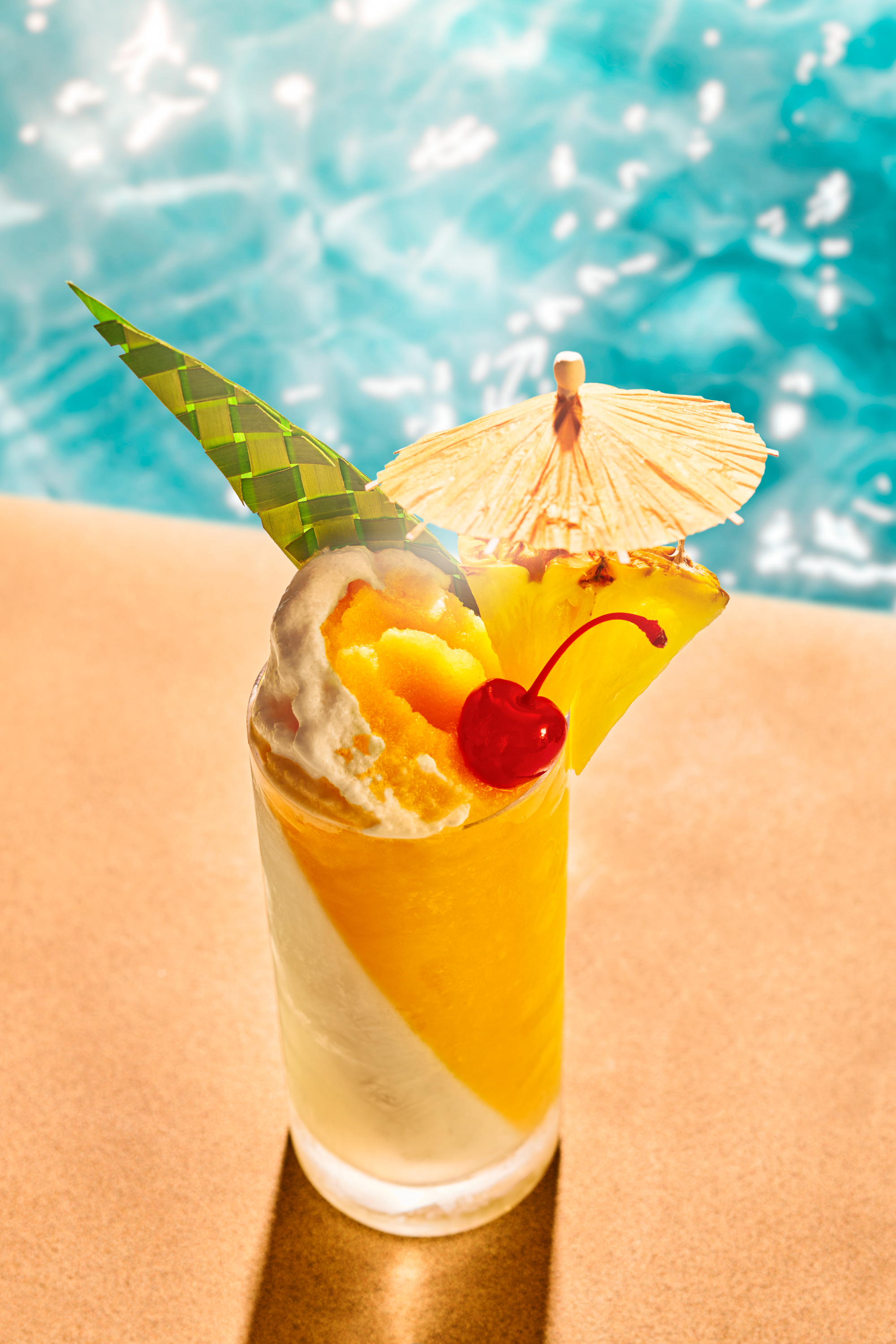 Poolside Pina Colada Sarah Flotard