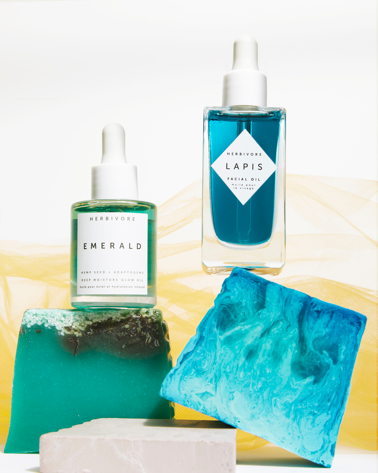 Stunning Display of Facial Oils