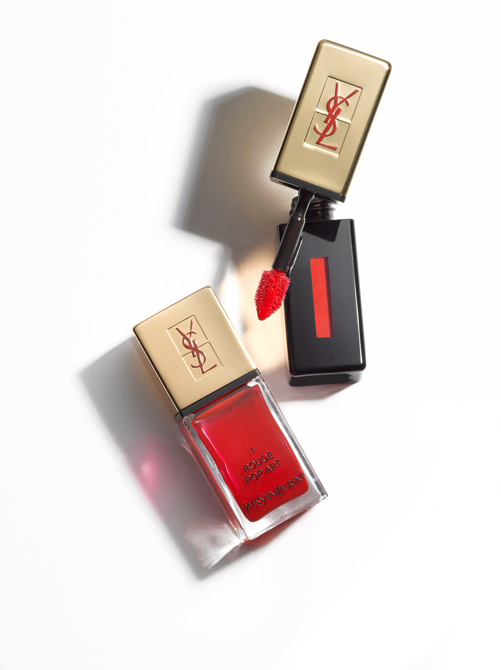 High end lip gloss and nail polish Beauty for Yves Saint Laurent