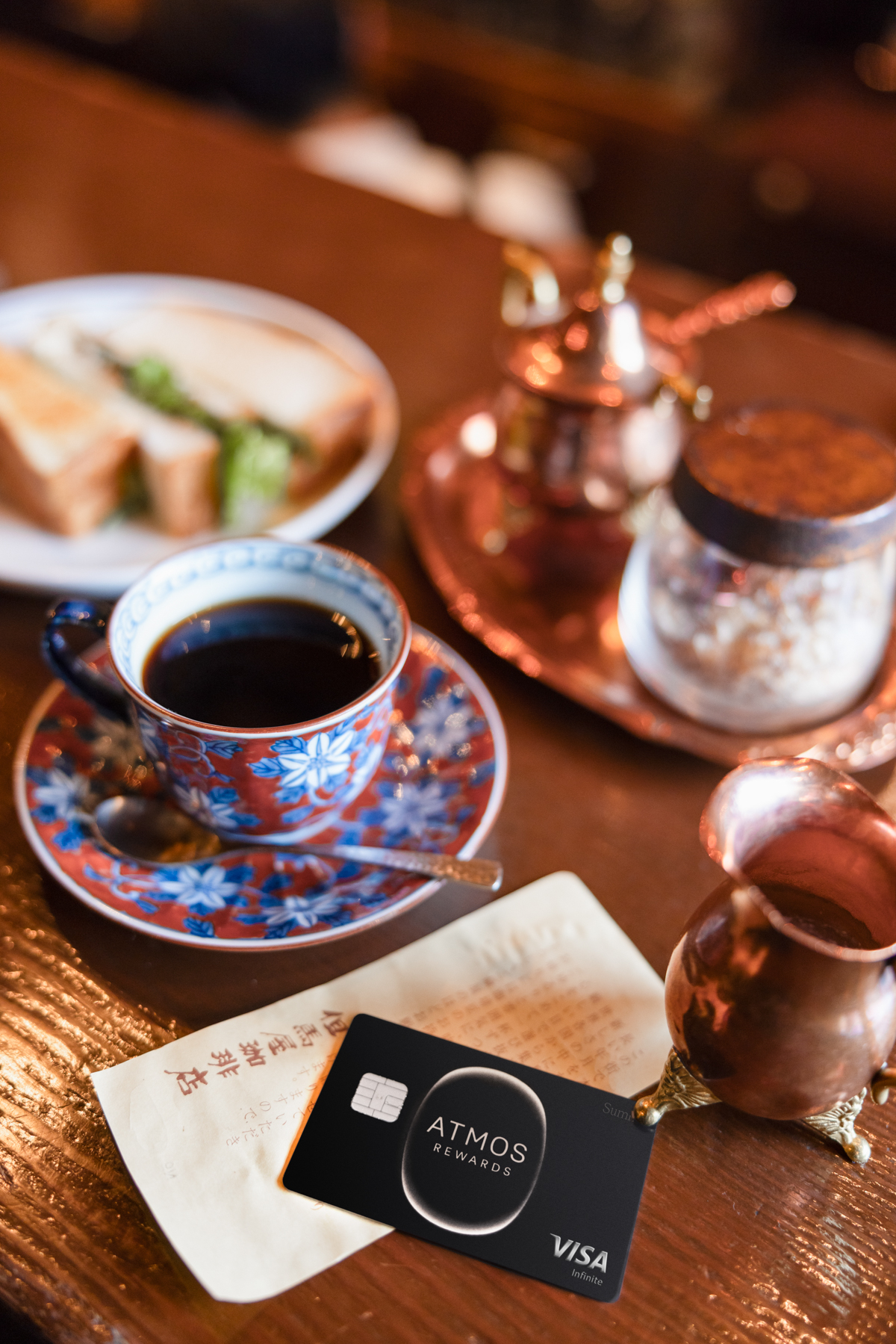 commercial retouching for Visa 