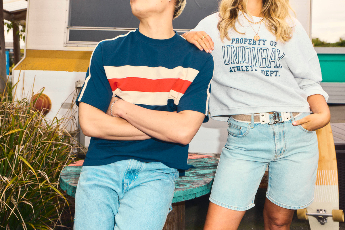 union bay grey crewneck cropped hoodie 