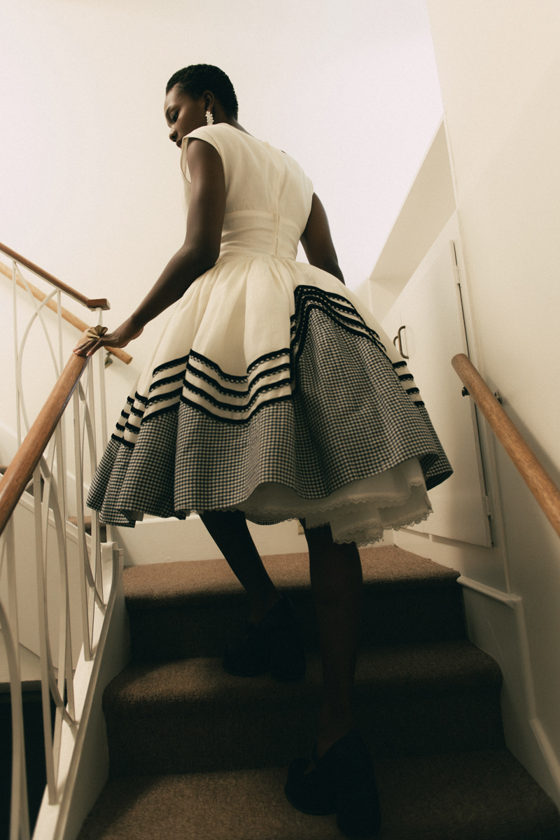 50s inspired vintage dress 