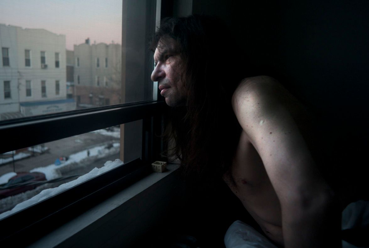 Chet Looking Out Window – Portrait by Micha Warren