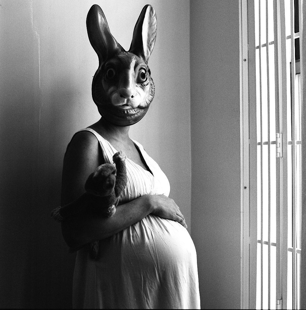 Rabbit Mask Portrait – Micha Warren