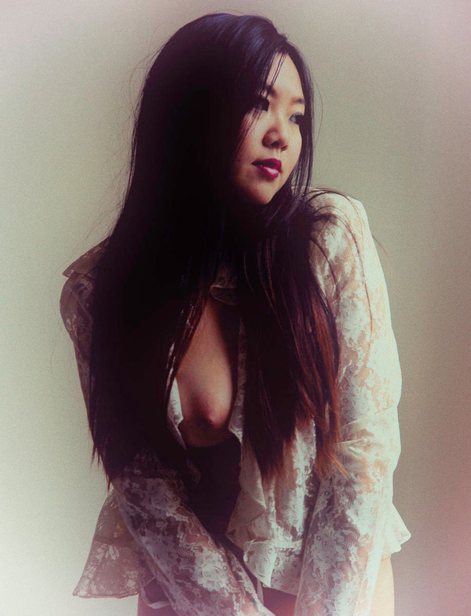 Micha Warren Boudoir – Asian Woman in Lace Lingerie