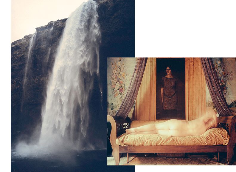 Self-portrait photographic collage – Micha Warren