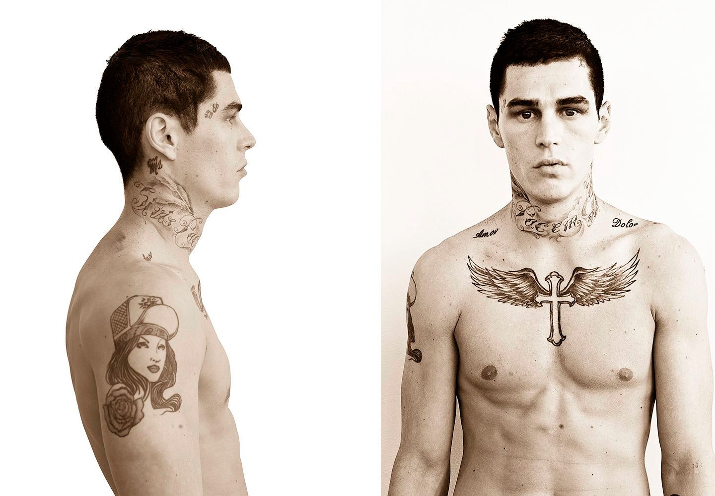 Tattooed Man Portrait – Micha Warren