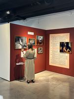 Micha Warren art installation viewer