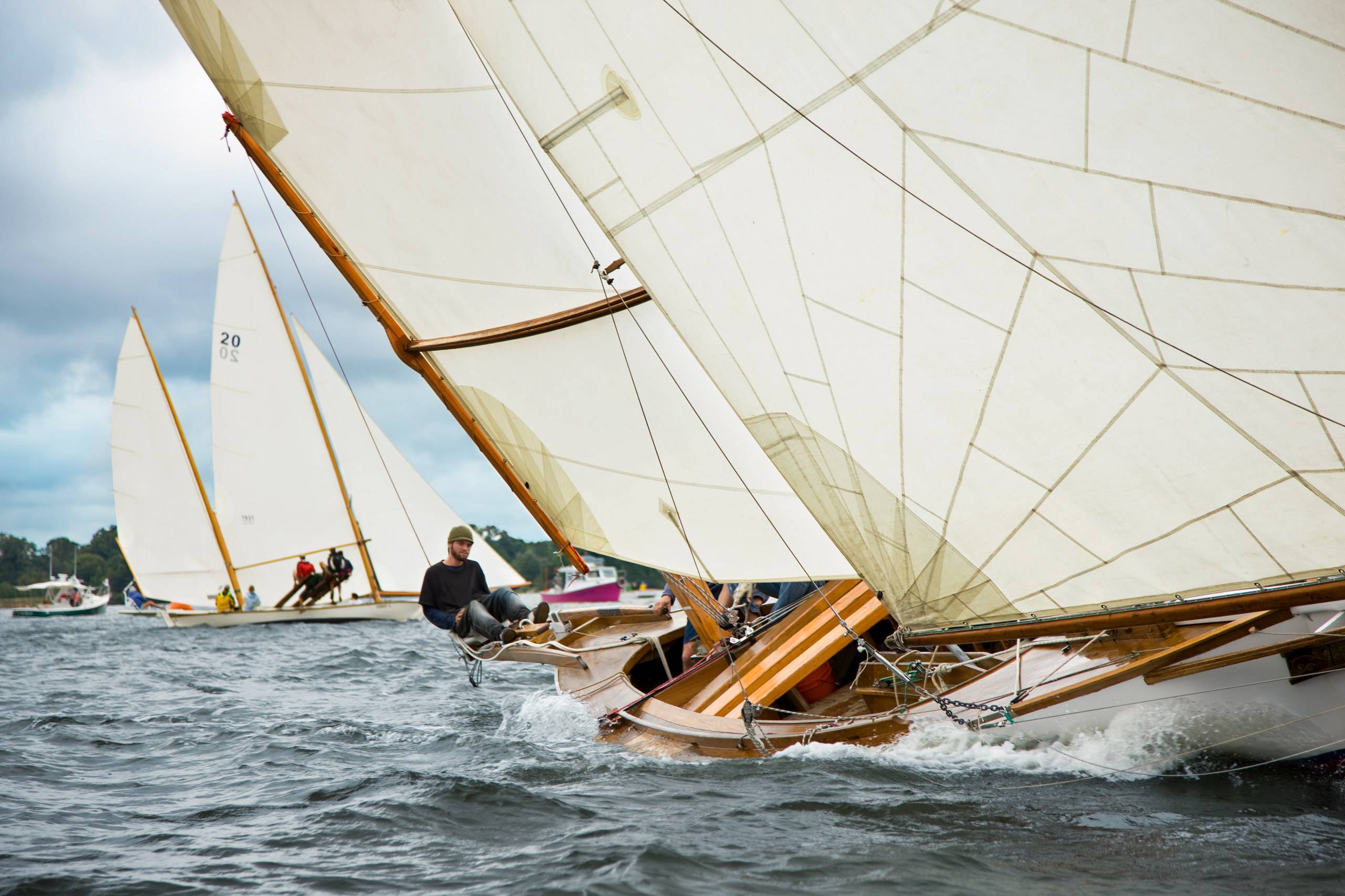 PORTFOLIO - Sailing - Log Canoes #13   PCG528