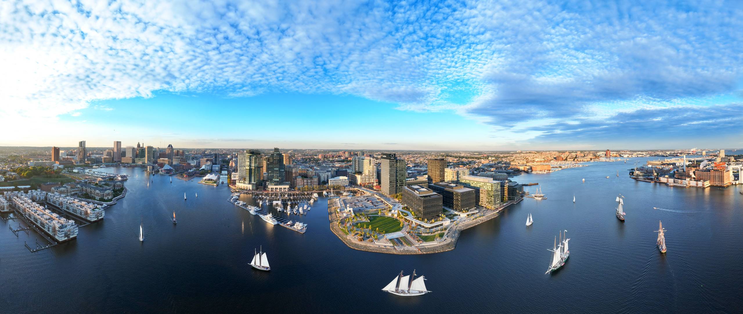 Parade of Sail Baltimore Inner Harbor PORTFOLIO - Baltimore Skylines #36